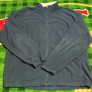 Nike Golf Therma-Fit Navy Full Zip Sweatshirt Size XL